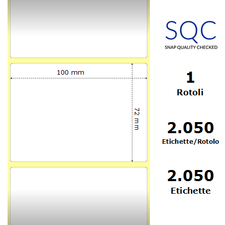 TT100072-SWTU-76/200 - Etichette SQC  S-TYRE Carta