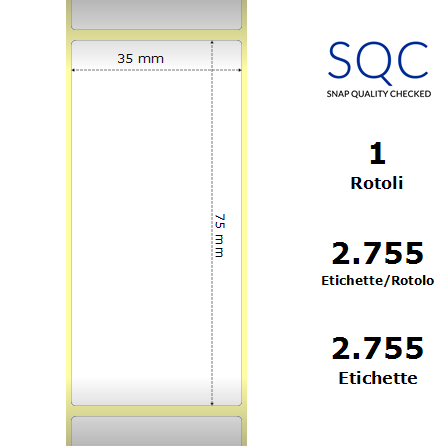 TT035075-PCPPG-76/200 - Etichette SQC Trasparente neutro S-HARD-STC