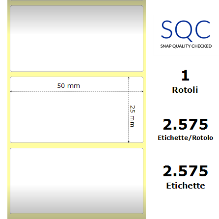 TT050025-SWTU-25/127 - Etichette SQC  S-TYRE Carta