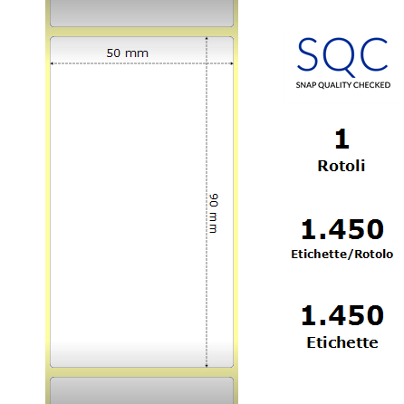 TT050090-SWPE-76/200 - Etichette SQC  S-STRONG Polietilene