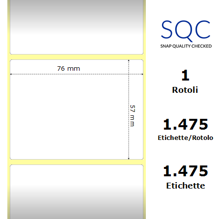 TT076057-PWPC-25/127 - Etichette SQC  S-FROZEN Carta