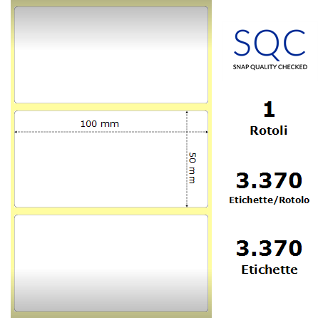 TT100050-CWPPM-76/200 - Etichette SQC  S-FROZEN Polipropilene