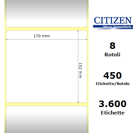 3256760 - Etichette Citizen  Carta