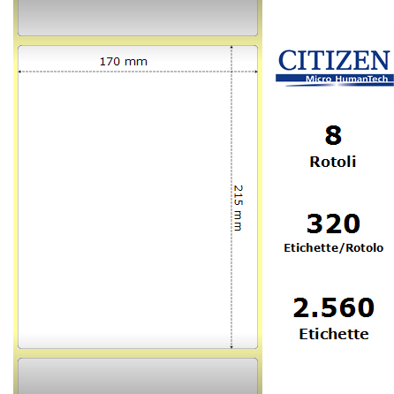 3256785 - Etichette Citizen  Carta