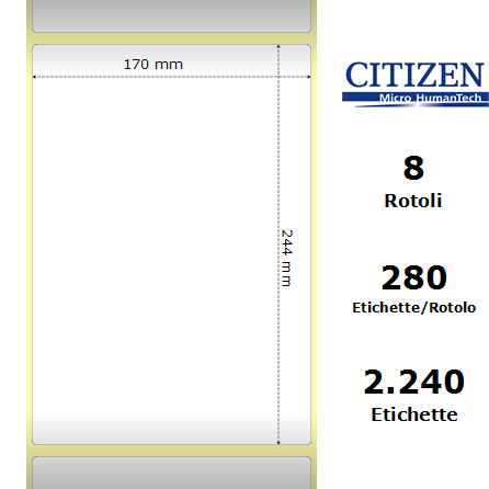3256796 - Etichette Citizen  Carta