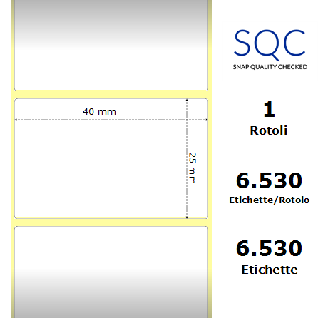 TT040025-PWPU-76/200 - Etichette SQC  S-HARD-PT Carta