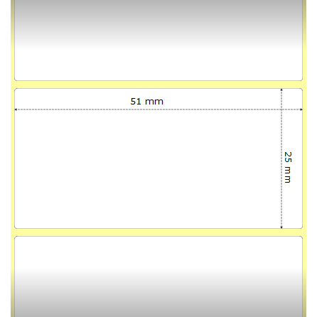 880247-025D - Etichette Zebra  Z-Ultimate 3000T White Poliestere