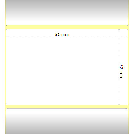 880010-031/S - Etichette Zebra  Z-Perform 1000T Carta