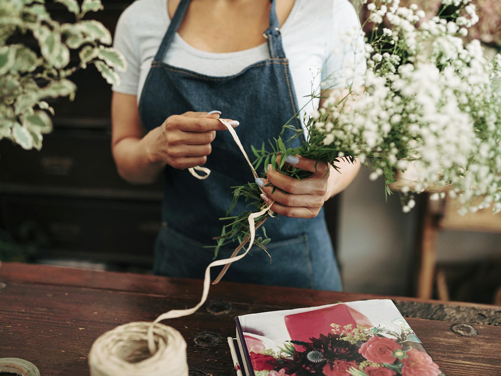 310064/S - Cartellini SQC Bordeaux S-FLOWER Polipropilene