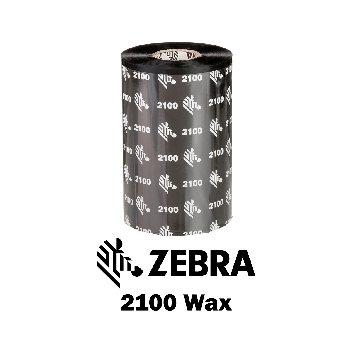 02100BK11045 - Ribbon - Inchiostro a nastro Zebra  2100 Wax