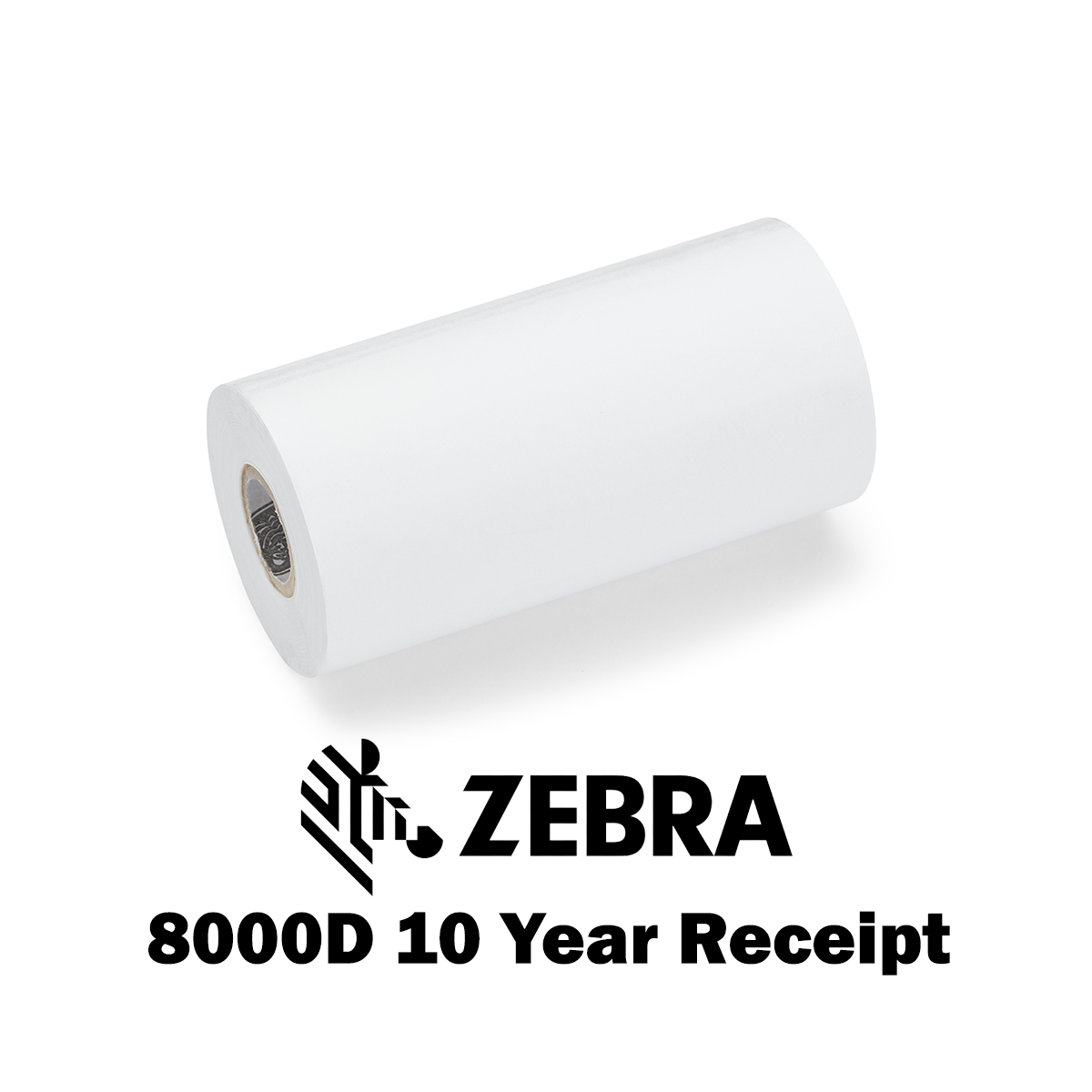 3007301-T - Ricevute Zebra  8000D 10 Year Receipt Carta