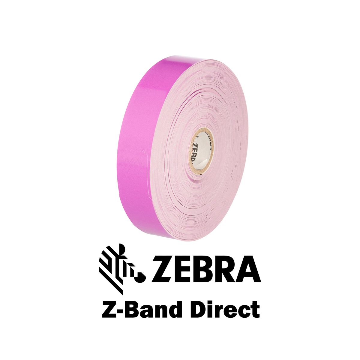 10012718-7 - Braccialetti Zebra Viola Z-Band Direct Polipropilene 