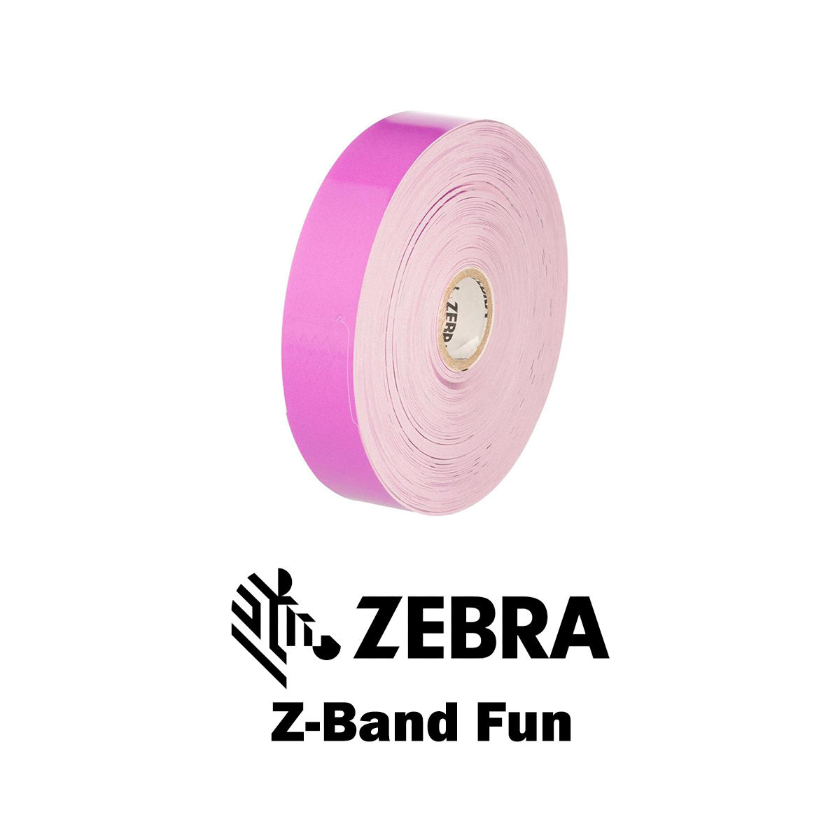 10012712-7 - Braccialetti Zebra Viola Z-Band Fun Polipropilene 